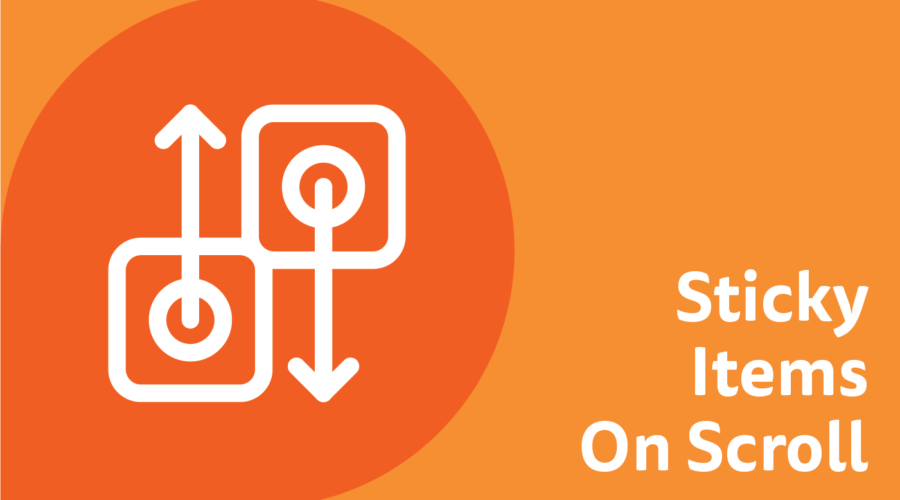Sticky On Scroll Featured